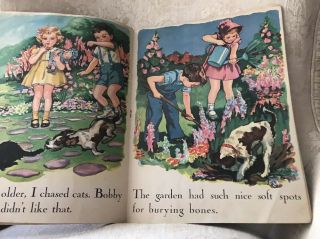 Penny The Pup Childrens Book 1942 Illustrated Paperback USA 5