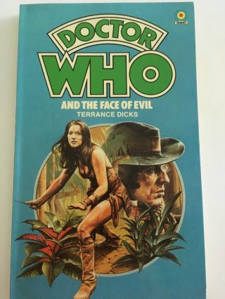 Dr Doctor Who & The Face Of Evil Terrance Dicks Target 1979 Pb Book Post