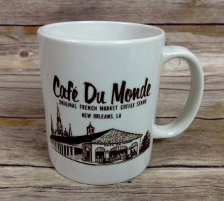 Café / Cafe Du Monde Vintage Diner Coffee Cup Mug Orleans,  Louisiana