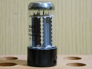 NOS Sovtek 5AR4 GZ34 vacuum tube rectifier tests strong with good balance 3