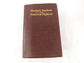 Vtg 1933 Standard Handbook For Electrical Engineers 6th Edition