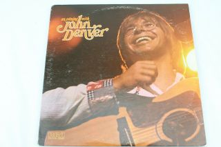 An Evening With John Denver Vintage Vinyl Record 1975 Lp Cpl2 - 0764