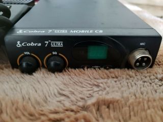 Cobra 7 Ultra CB Radio with mic. 2