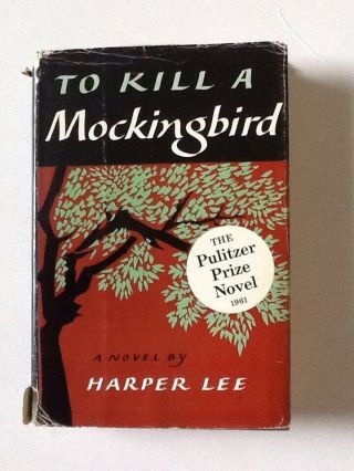 To Kill A Mockingbird By Harper Lee 1960 Pulitzer Prize Hcdj