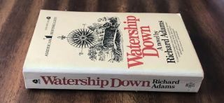 Watership Down by Richard Adams (1975,  Paperback) 1st Avon Printing 3