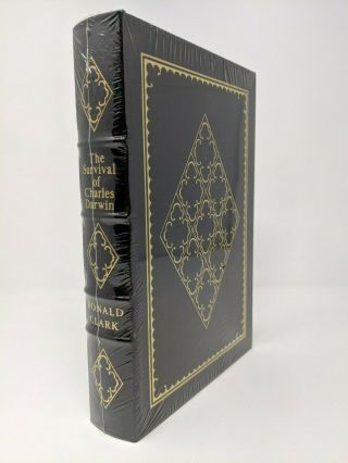 The Survival Of Charles Darwin Ronald Clark Easton Press Great Lives Leather