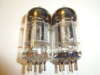 One Matched 12au7a Tubes,  By Ge (canada)