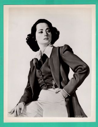 Merle Oberon Movie Star Promo 1940 