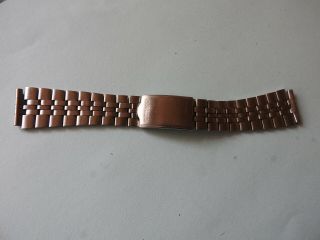 Vintage Seiko 19mm Stainless Steel Watch Strap 5.  75 Inches Long
