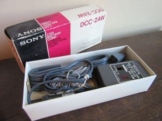 Vintage Sony Car Battery Cord Dcc - 2aw.
