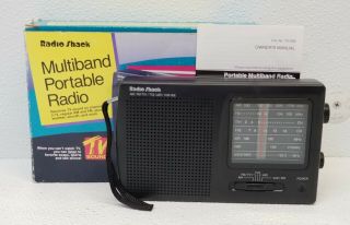 Radio Shack 12 - 456 Multiband Portable Radio