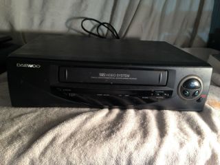 Daewoo Dv - K27n 4 - Head Vhs Vcr Video Cassette Recorder Player