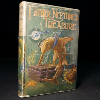 1919 Father Neptune’s Treasure Adventure Golliwog Illustrated Plates