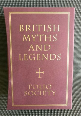 Folio Society - British Myths And Legends (complete 3 Volume Set)