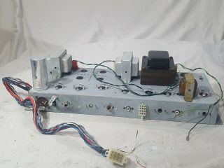 Hammond Organ Tube Amplifier 3 Channel Guitar Project