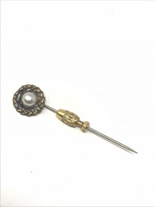 Vintage Stick Pin Victorian Style Costume Jewelry Hat Pin