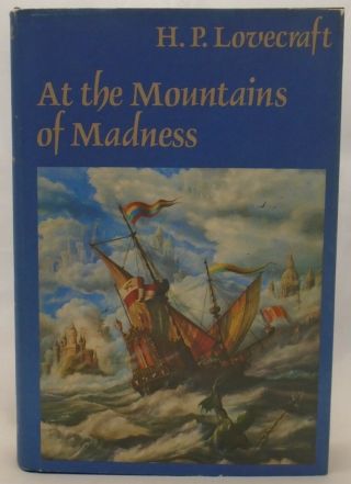 At The Mountains Of Madness - H.  P.  Lovecraft - Arkham House Hc/dj