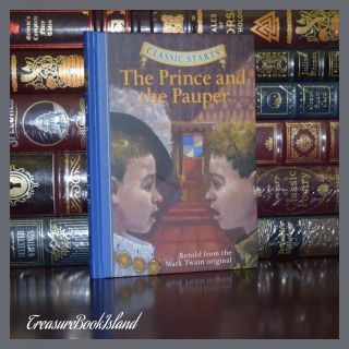 The Prince And The Pauper By Mark Twain Illustrated Collectible Hardcover