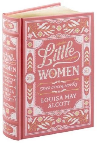 Little Women Men By Louisa May Alcott Hardcover Book Leather Bound Jo 
