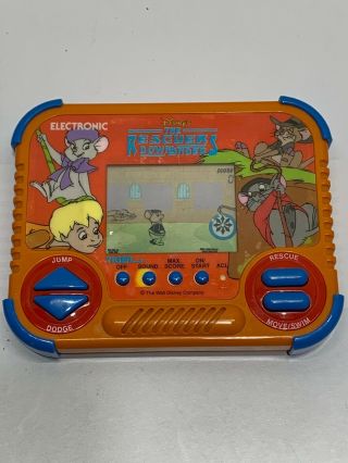 Vintage 1990 Electronic Disney The Rescuers Down Under Lcd Video Game By Tiger