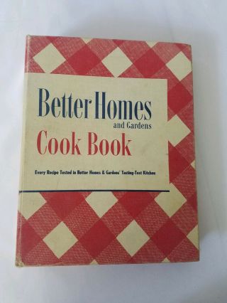 1951 Better Homes And Gardens Cookbook W Clippings Old Recipes 5 Ring Binder Vtg