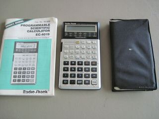 Radio Shack Ec - 4019,  Programmable Scientific Calculator
