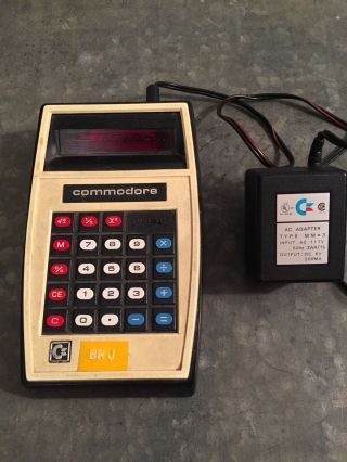 Commodore Model Mm2sr Calculator Parts Only Cord