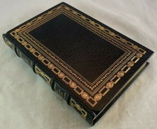 Leather Franklin Library Nostromo Joseph Conrad / Greatest Books Of 20th Century
