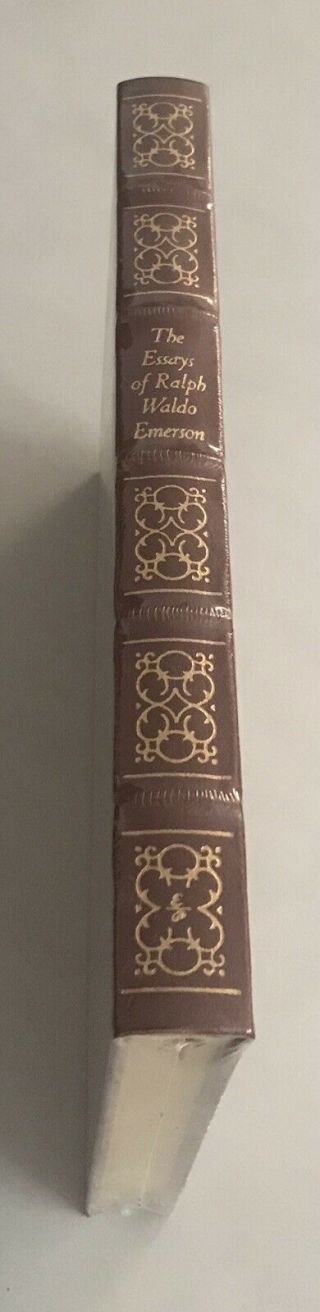The Essays Of Ralph Waldo Emerson Leather Collector 