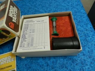 Vintage Word Yahtzee 1978 Family Game By Milton Bradley 100 Complete 3
