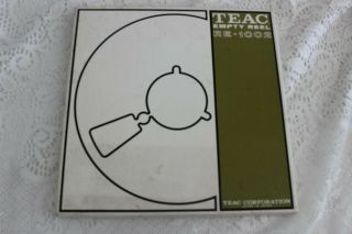 Teac Corp Empty Reel Re - 1002 Made In Japan