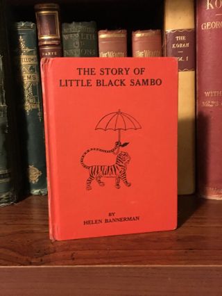 C1940 The Story Of Little Black Sambo Helen Bannerman Color Illustrations Racist