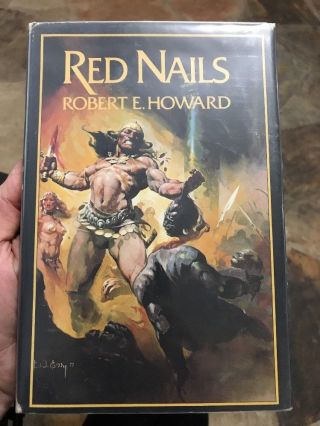 Red Nails By Robert E.  Howard (authorized Edition) Conan Sci Fi Fantasy Hcdj