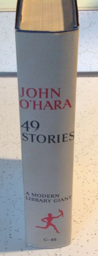 John O ' Hara 49 Stories Modern Library Giant G - 88 HC DJ 2
