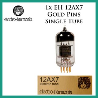 1x Electro Harmonix Gold 12ax7 / Ecc83 | Gold Pins | One Tube |