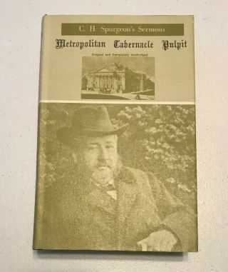 C H Spurgeon Sermons Metropolitan Tabernacle Pulpit 1891 1975 Volume 37 Hc Dj