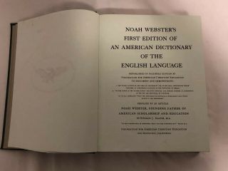 American dictionary of the English language Noah Webster 1828 Facsimile Edition 3