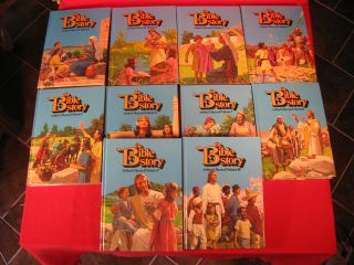 The Bible Story Complete 10 Volume Set Arthur S Maxwell Hardcover
