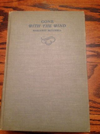 1936 Book Gone With The Wind By Margaret Mitchell