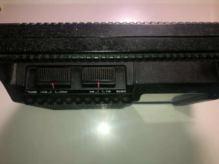 Radio Shack Realistic Radio Model 12 - 711 Portable Radio Battery And Power Cord 3