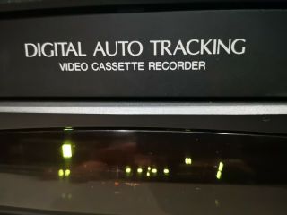 Vcr Vhs Hq Pal Digital Auto Tracking Video Cassette Recorder.