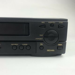 Symphonic VCR SL240C Video Cassette Recorder VHS Player Hi - Fi 4