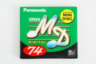 Panasonic Green 74 Md Minidisc Japan