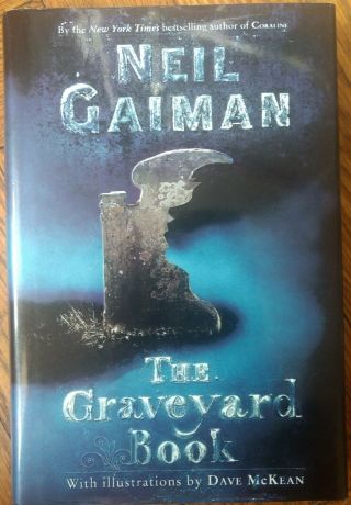 " The Graveyard Book " By Neil Gaiman,  Signed First Edition,  First Printing,  2008