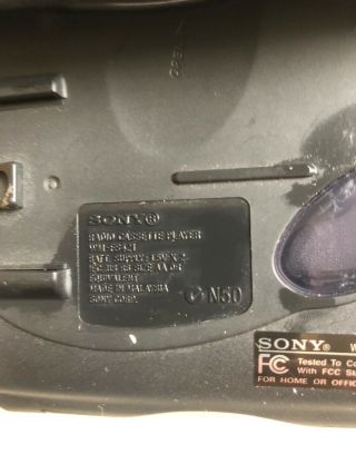 Sony WM FS 421 walkman cassette player radio needs belt 5