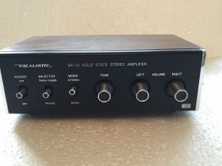 Realistic Sa - 10 Solid State Stereo Amplifier