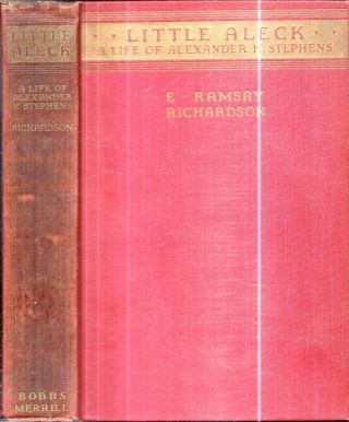 1932 1st Edition Confederate Civil War Vice President Alexander H.  Stephens Csa