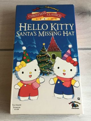 Vintage Vhs Hello Kitty " Santa 