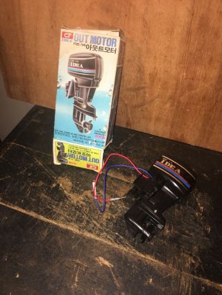 Vintage Idea Re - 14 Outboard Motor With Box.