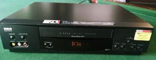 Rca Vr637hf Vcr Vhs Player Recorder.  Great No Remote.